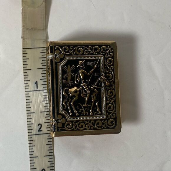 Damascene Vintage Don Quixote Matchbook Holder - Picture 7 of 8